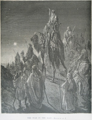 The Star in the East, by Gustave Dore. Click to enlarge. See below for provenance.
